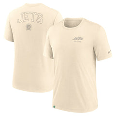New York Jets Glory Tri-Blend T-Shirt - Cream discount