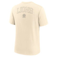 Detroit Lions Glory Tri-Blend T-Shirt - Cream discount