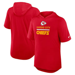 Kansas City Chiefs Lockup Tri-Blend Hoodie T-Shirt - Red cheap
