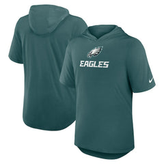 Philadelphia Eagles Lockup Tri-Blend Hoodie T-Shirt - Midnight Green cheap