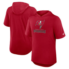 Tampa Bay Buccaneers Lockup Tri-Blend Hoodie T-Shirt - Red discount