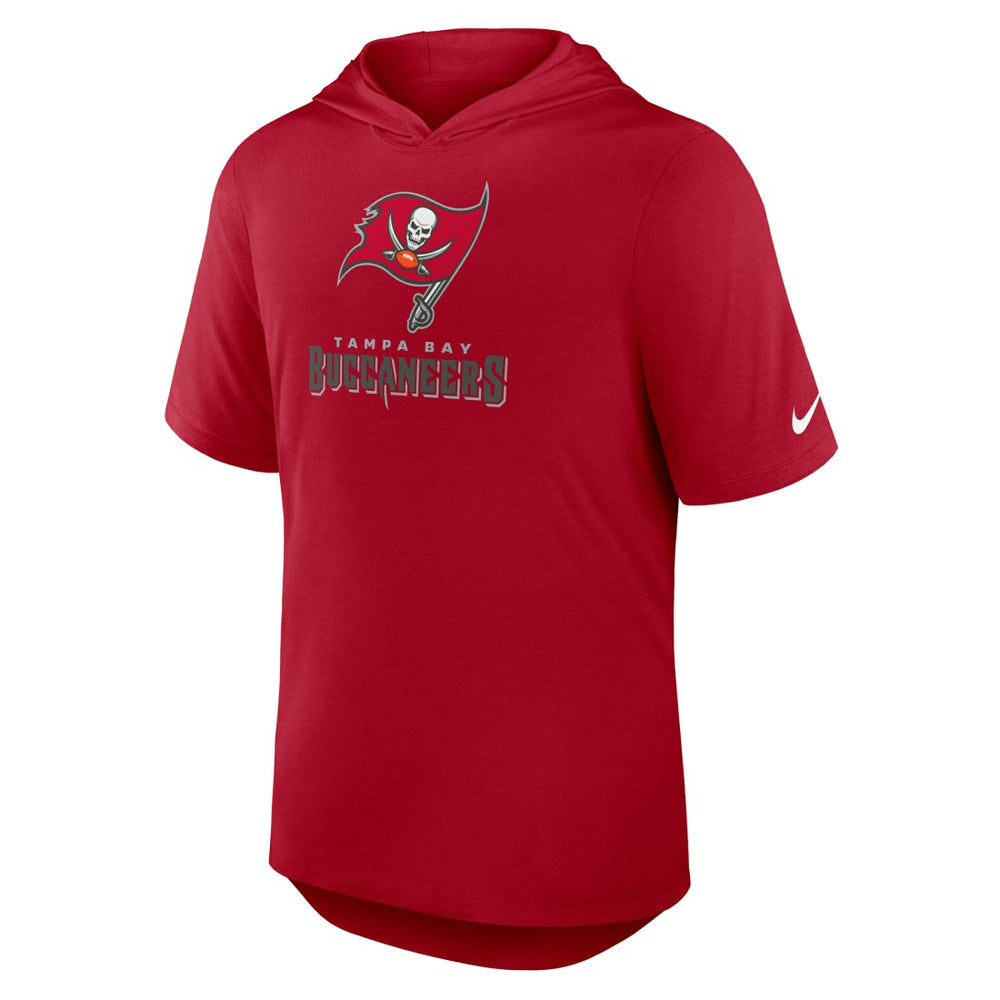 Tampa Bay Buccaneers Lockup Tri-Blend Hoodie T-Shirt - Red discount