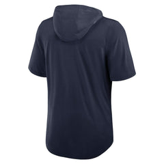 Dallas Cowboys Lockup Tri-Blend Hoodie T-Shirt - Navy discount