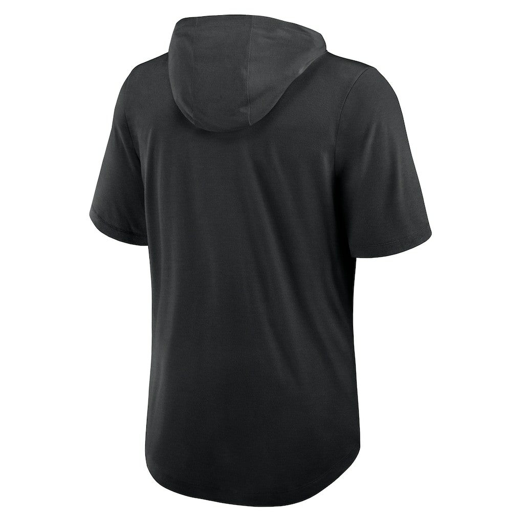 Las Vegas Raiders Lockup Tri-Blend Hoodie T-Shirt - Black online