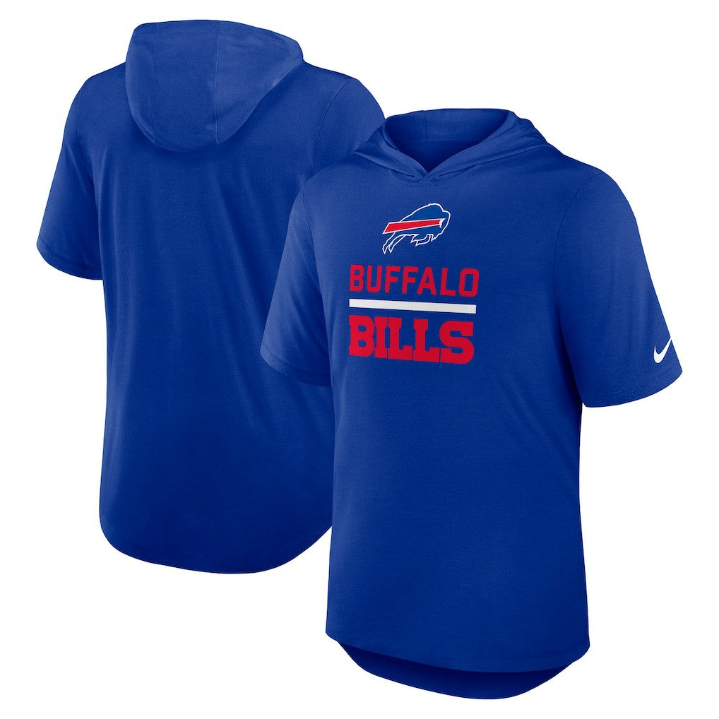 Buffalo Bills Lockup Tri-Blend Hoodie T-Shirt - Royal online