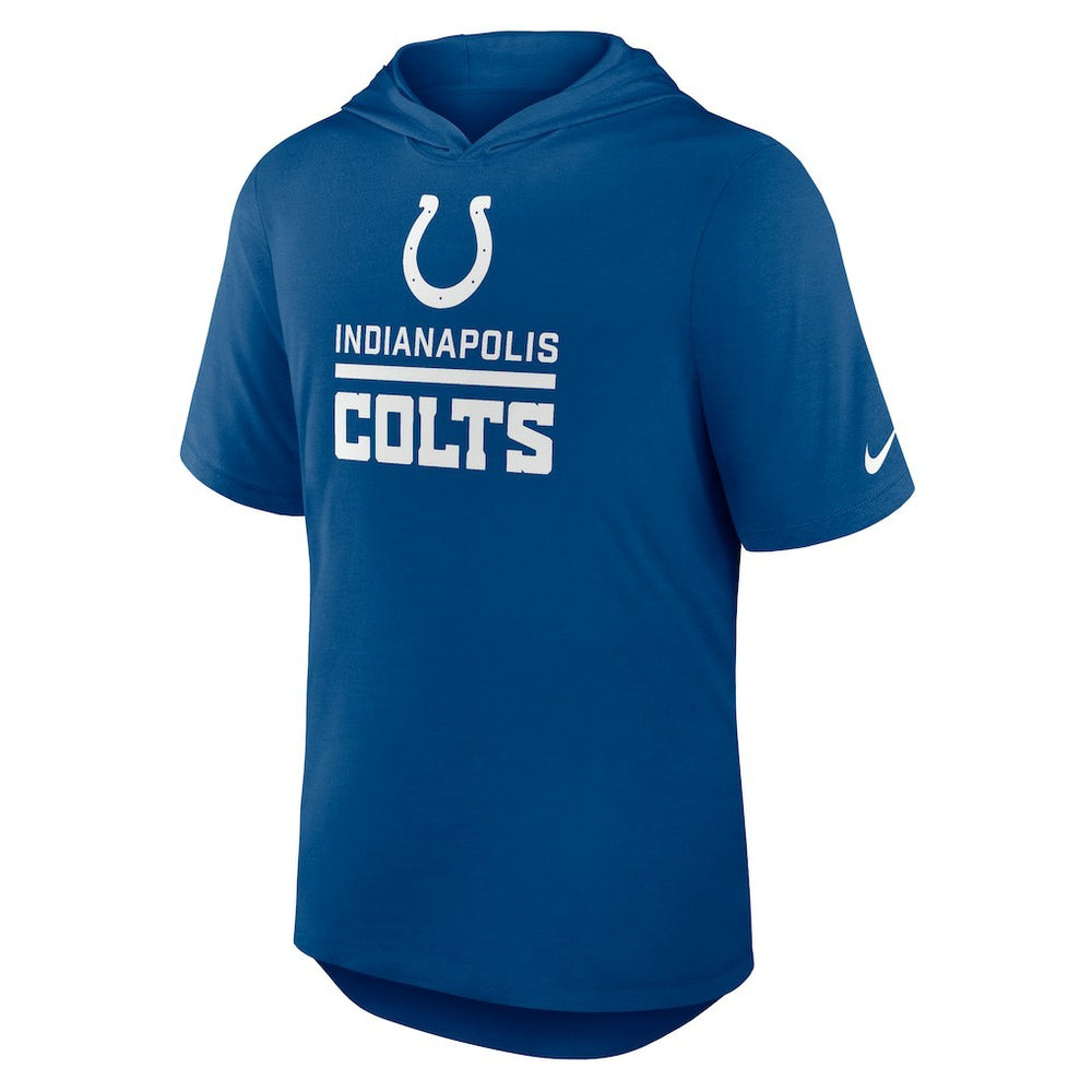 Indianapolis Colts Lockup Tri-Blend Hoodie T-Shirt - Royal on sale
