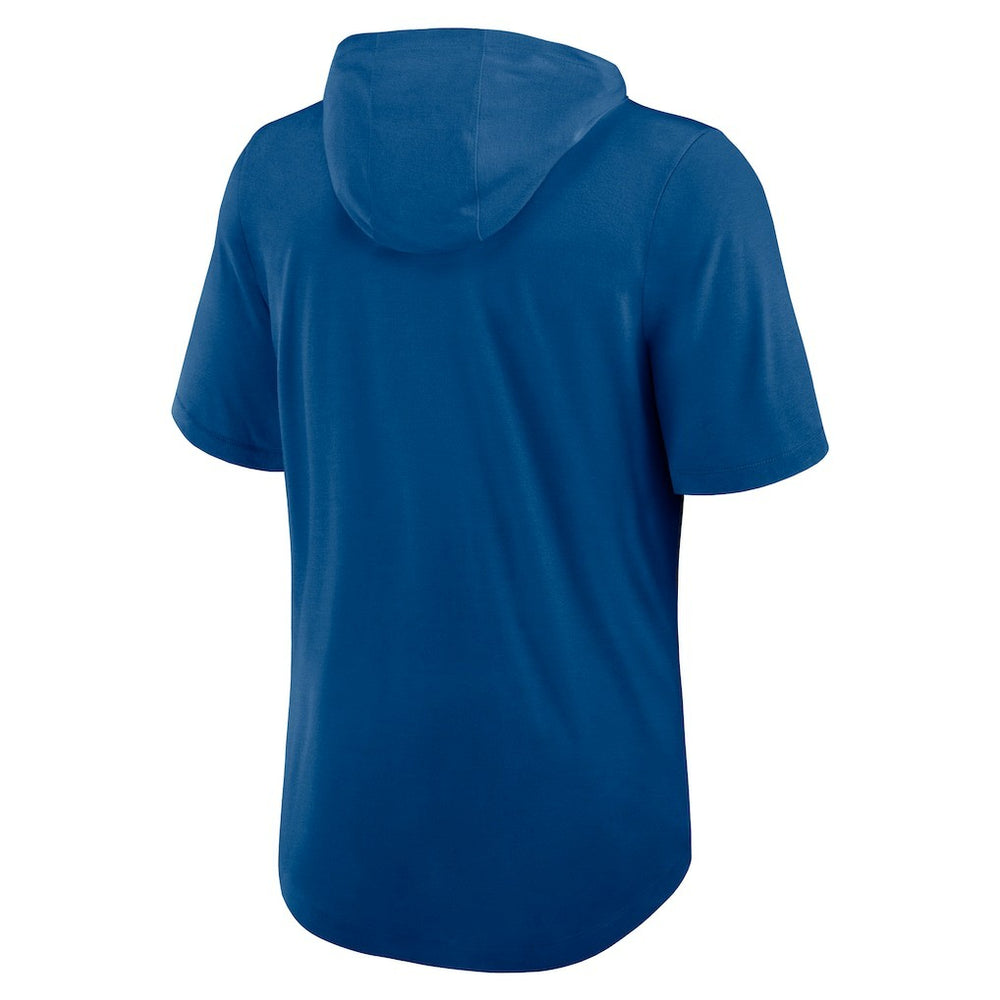 Indianapolis Colts Lockup Tri-Blend Hoodie T-Shirt - Royal on sale