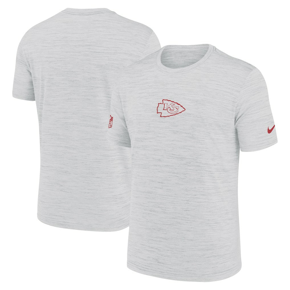 Kansas City Chiefs Sideline Velocity Dri-FIT T-Shirt - Ash online