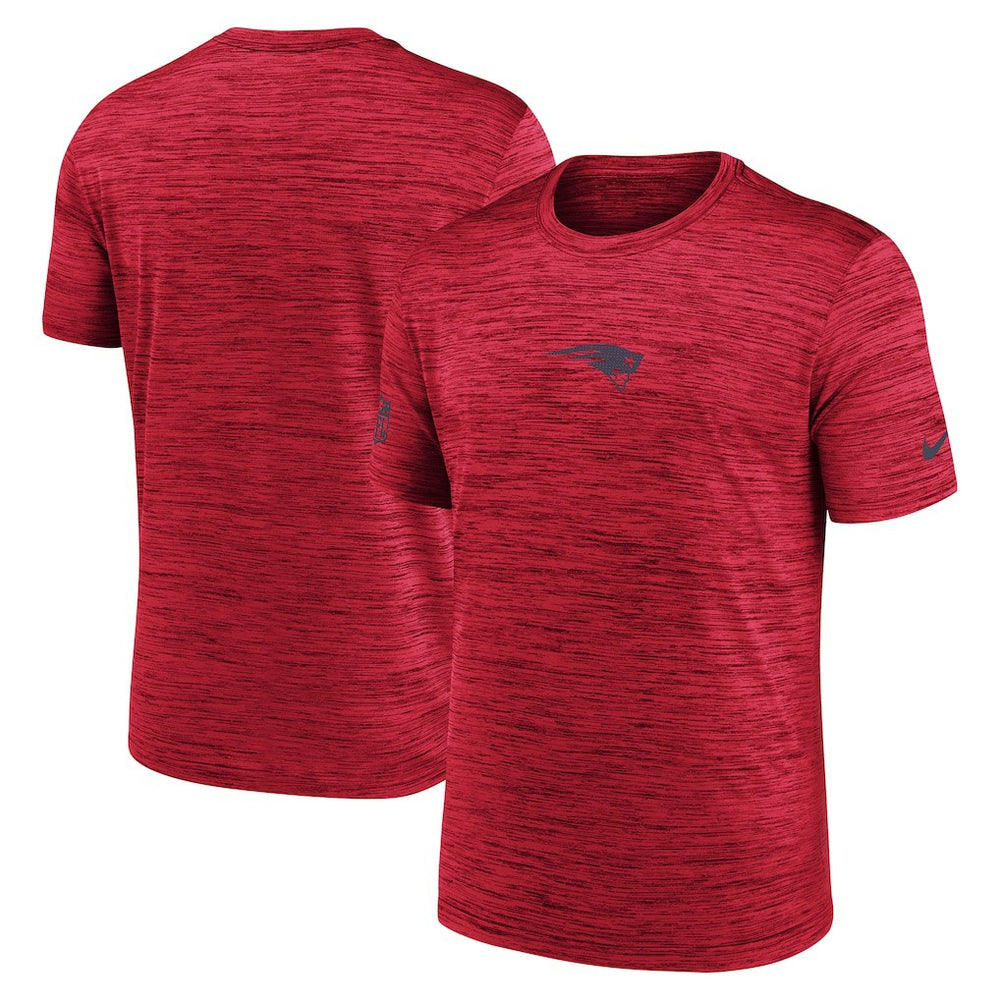 New England Patriots Sideline Velocity Dri-FIT T-Shirt - Red cheap