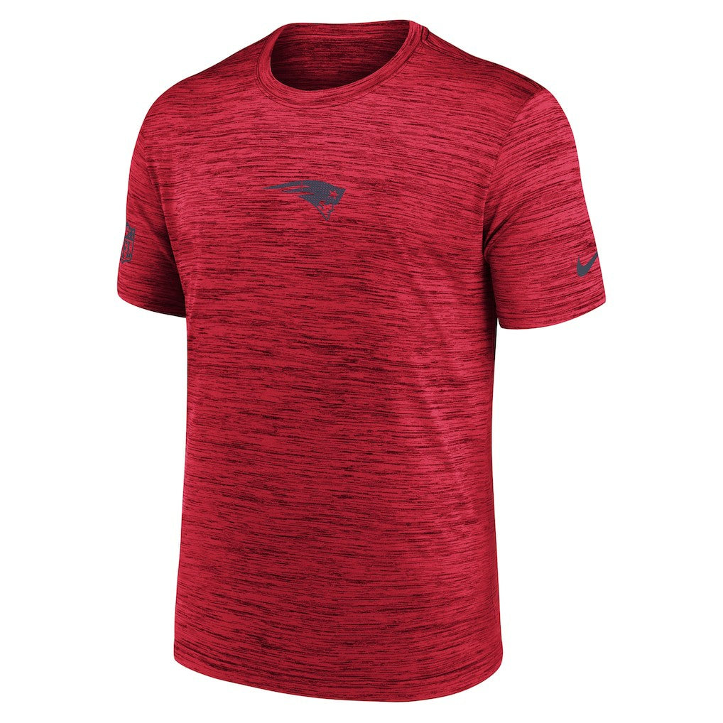 New England Patriots Sideline Velocity Dri-FIT T-Shirt - Red cheap