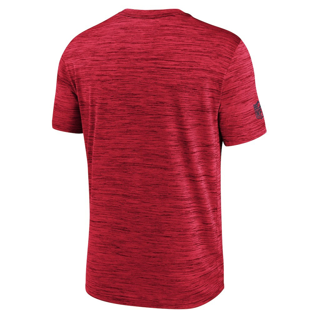 New England Patriots Sideline Velocity Dri-FIT T-Shirt - Red cheap