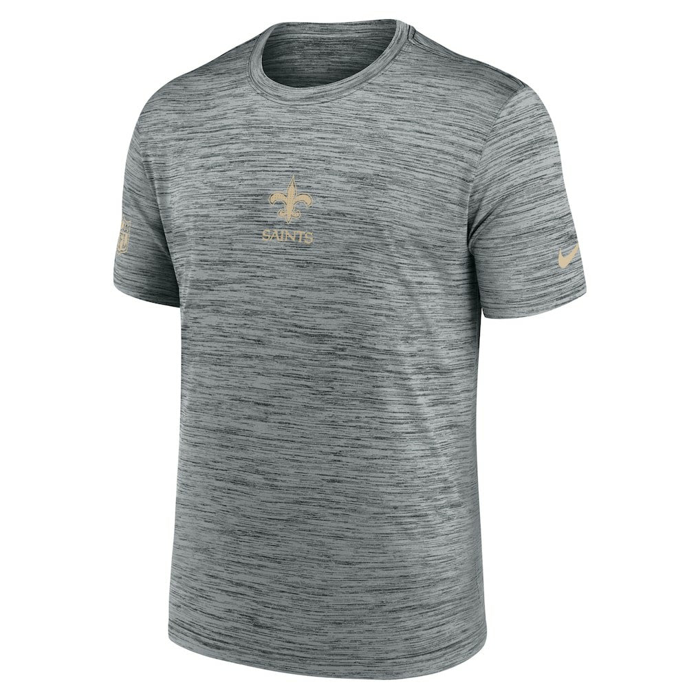 New Orleans Saints Sideline Velocity Dri-FIT T-Shirt - Gray on sale