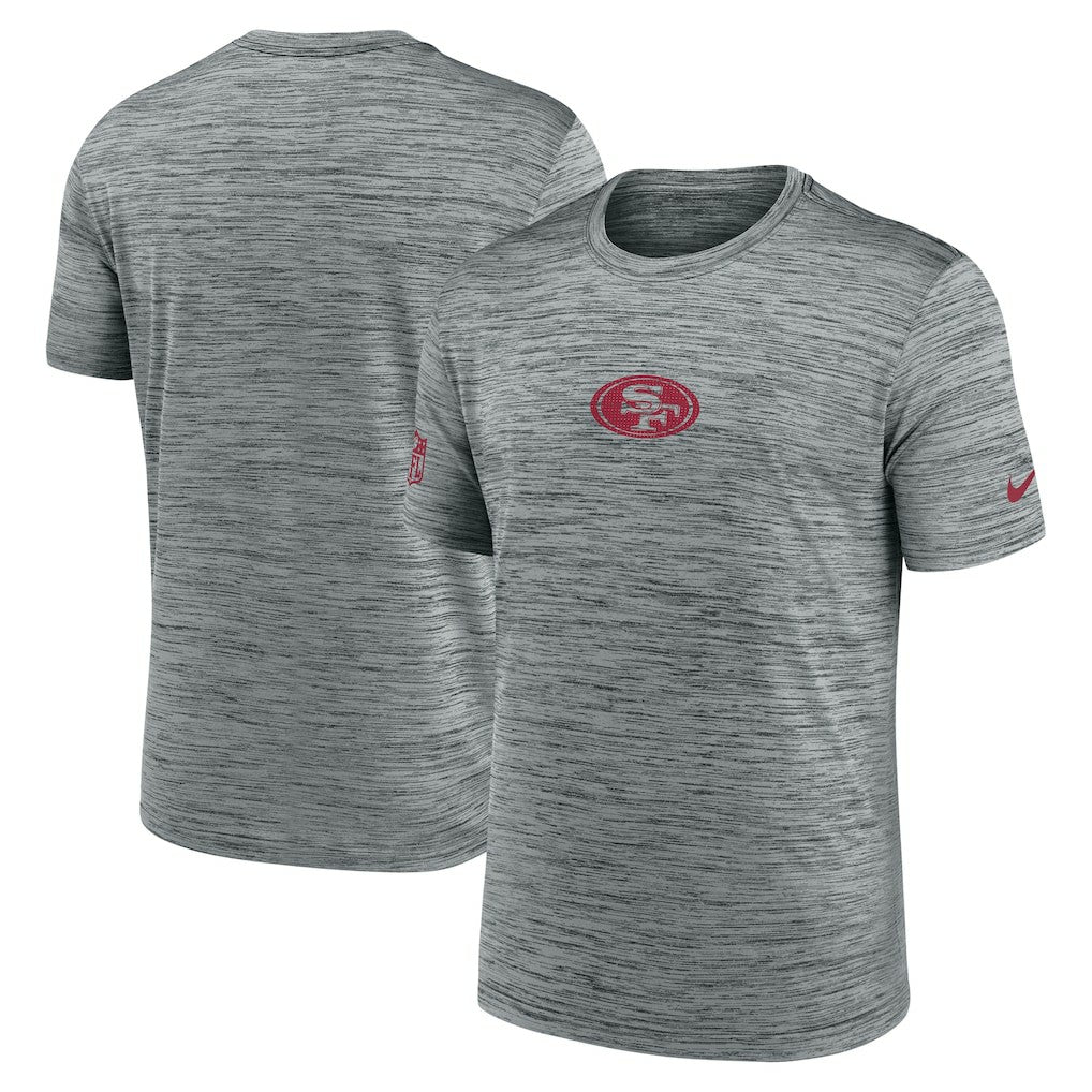 San Francisco 49ers Sideline Velocity Dri-FIT T-Shirt - Gray cheap