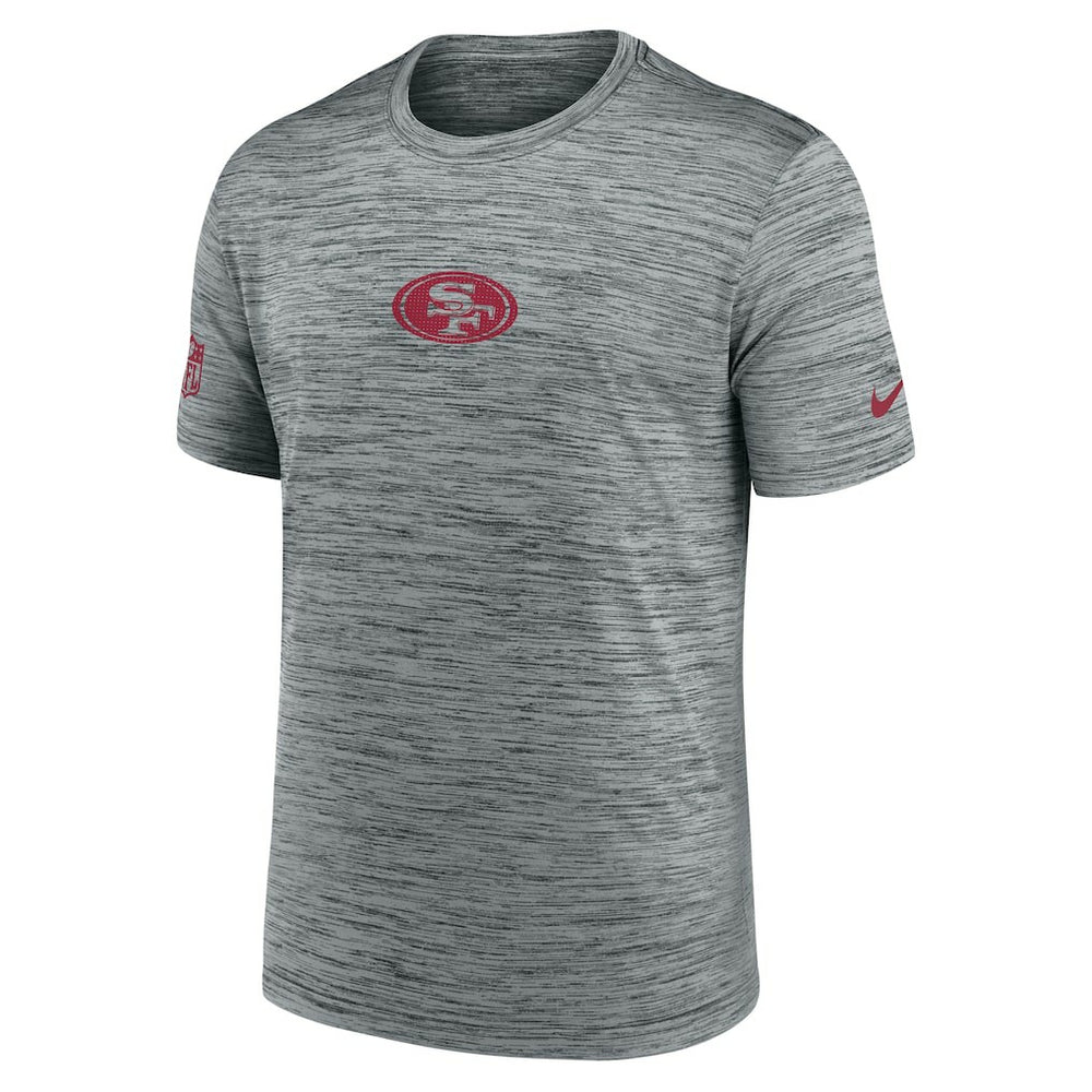 San Francisco 49ers Sideline Velocity Dri-FIT T-Shirt - Gray cheap