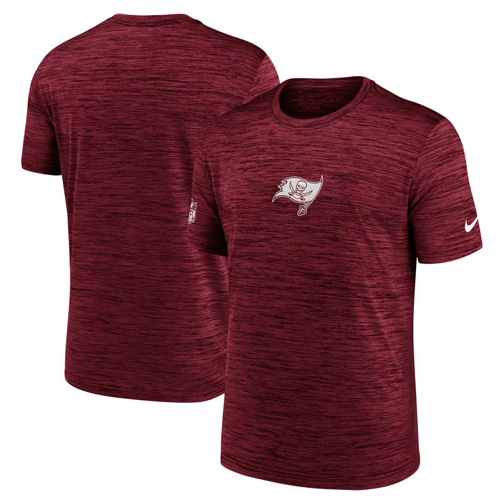 Tampa Bay Buccaneers Sideline Velocity Dri-FIT T-Shirt - Red for sale