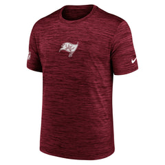 Tampa Bay Buccaneers Sideline Velocity Dri-FIT T-Shirt - Red for sale