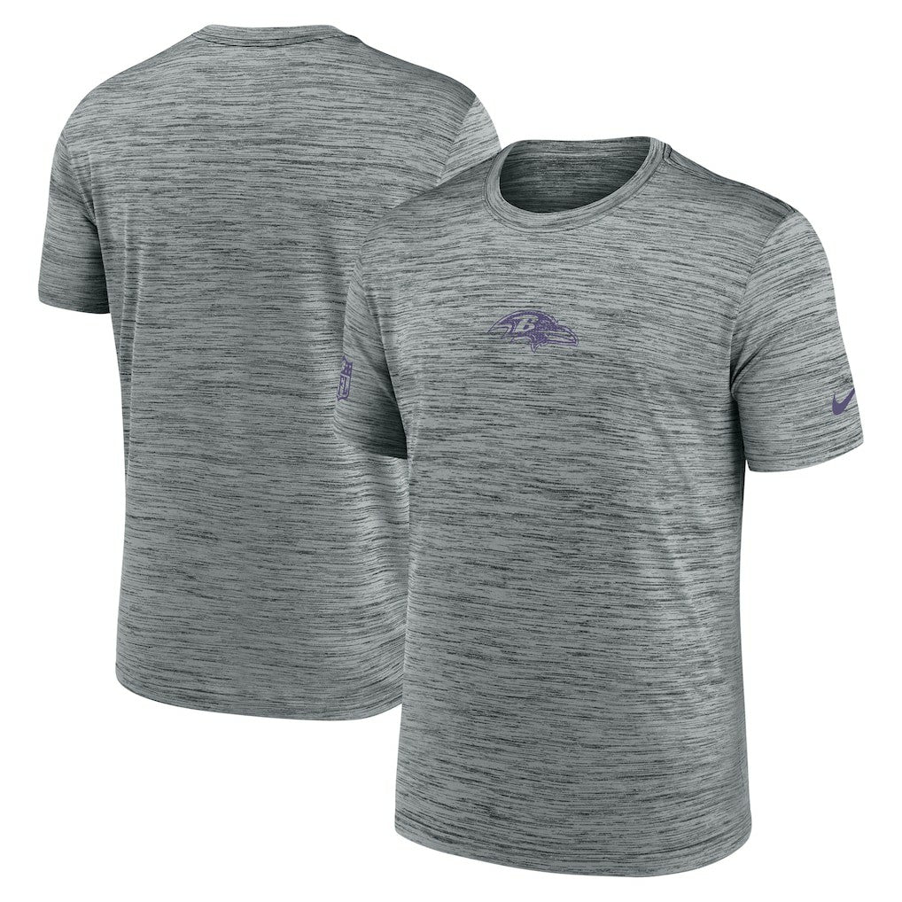 Baltimore Ravens Sideline Velocity Dri-FIT T-Shirt - Gray cheap