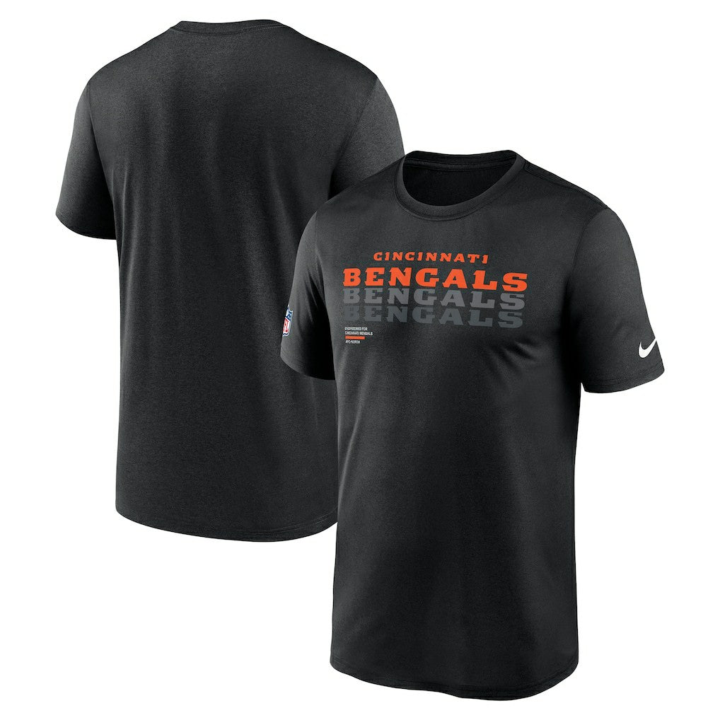 Cincinnati Bengals Sideline Legend Dri-FIT T-Shirt - Black cheap