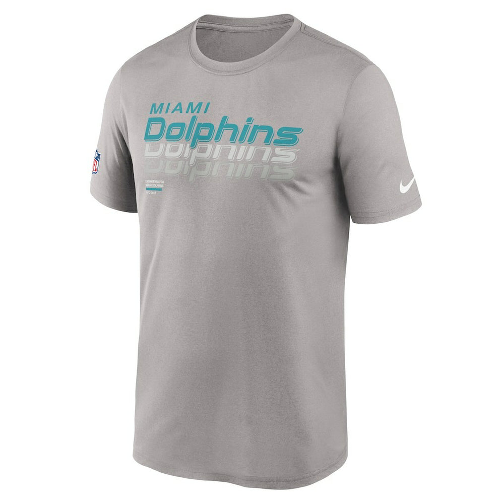 Miami Dolphins Sideline Legend Dri-FIT T-Shirt - Gray discount