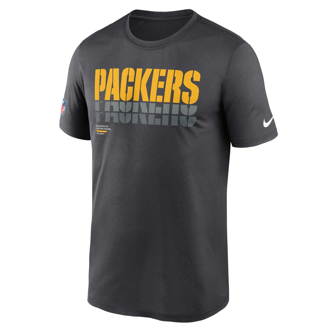 Green Bay Packers Sideline Legend Dri-FIT T-Shirt - Charcoal sale