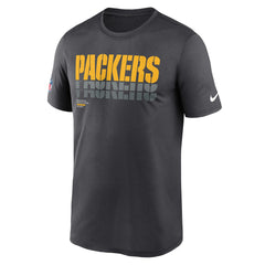 Green Bay Packers Sideline Legend Dri-FIT T-Shirt - Charcoal sale