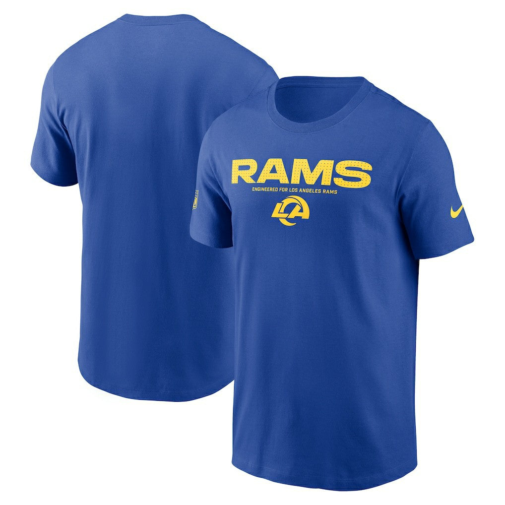 Los Angeles Rams Sideline Dri-FIT T-Shirt - Royal on sale