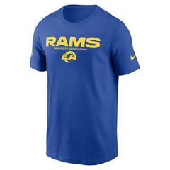 Los Angeles Rams Sideline Dri-FIT T-Shirt - Royal on sale