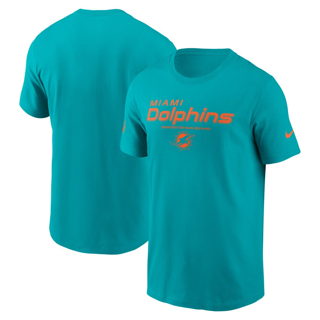 Miami Dolphins Sideline Dri-FIT T-Shirt - Aqua discount