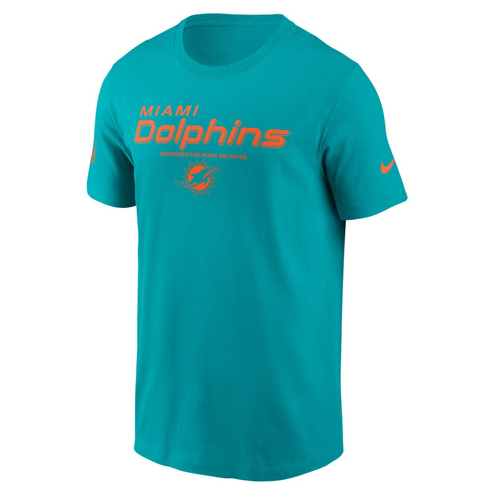Miami Dolphins Sideline Dri-FIT T-Shirt - Aqua discount