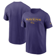 Baltimore Ravens Sideline Dri-FIT T-Shirt - Purple on sale