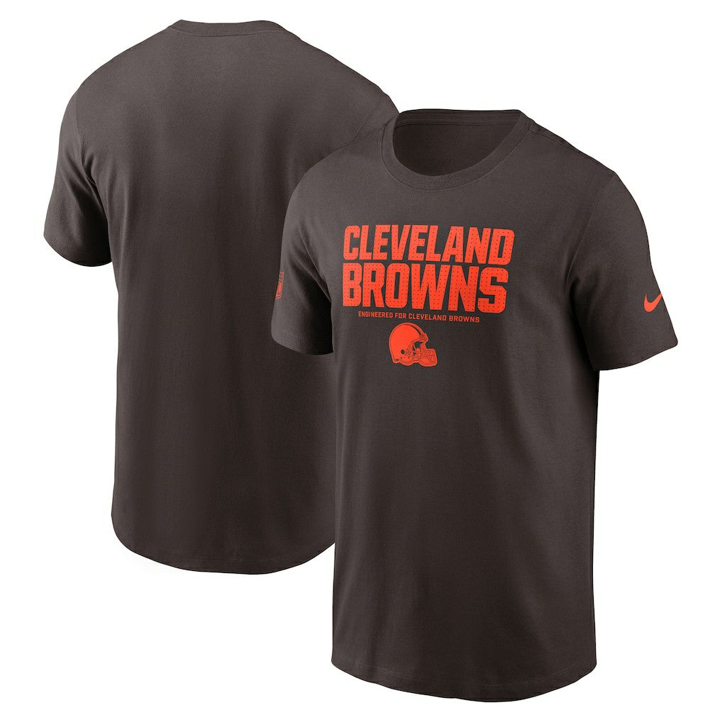 Cleveland Browns Sideline Dri-FIT T-Shirt - Brown for sale