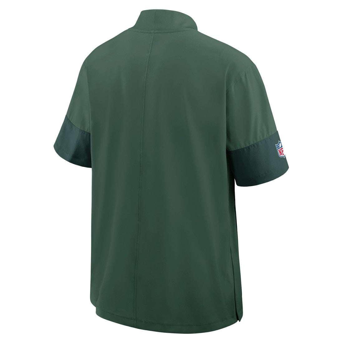 Green Bay Packers Sideline Short Sleeve Quarter-Zip Dri-FIT Coach Jacket - Green on sale