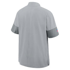 Detroit Lions Sideline Short Sleeve Quarter-Zip Dri-FIT Coach Jacket - Gray online
