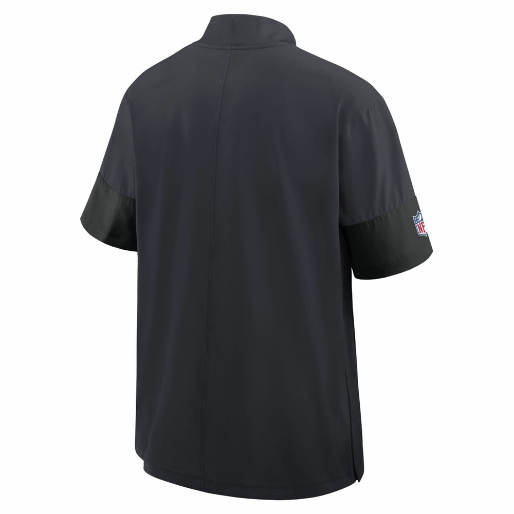 Houston Texans Sideline Short Sleeve Quarter-Zip Dri-FIT Coach Jacket - Navy for sale