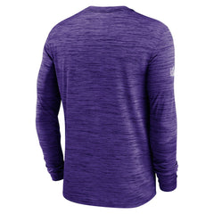 Baltimore Ravens Sideline Velocity Performance Long Sleeve T-Shirt - Purple online
