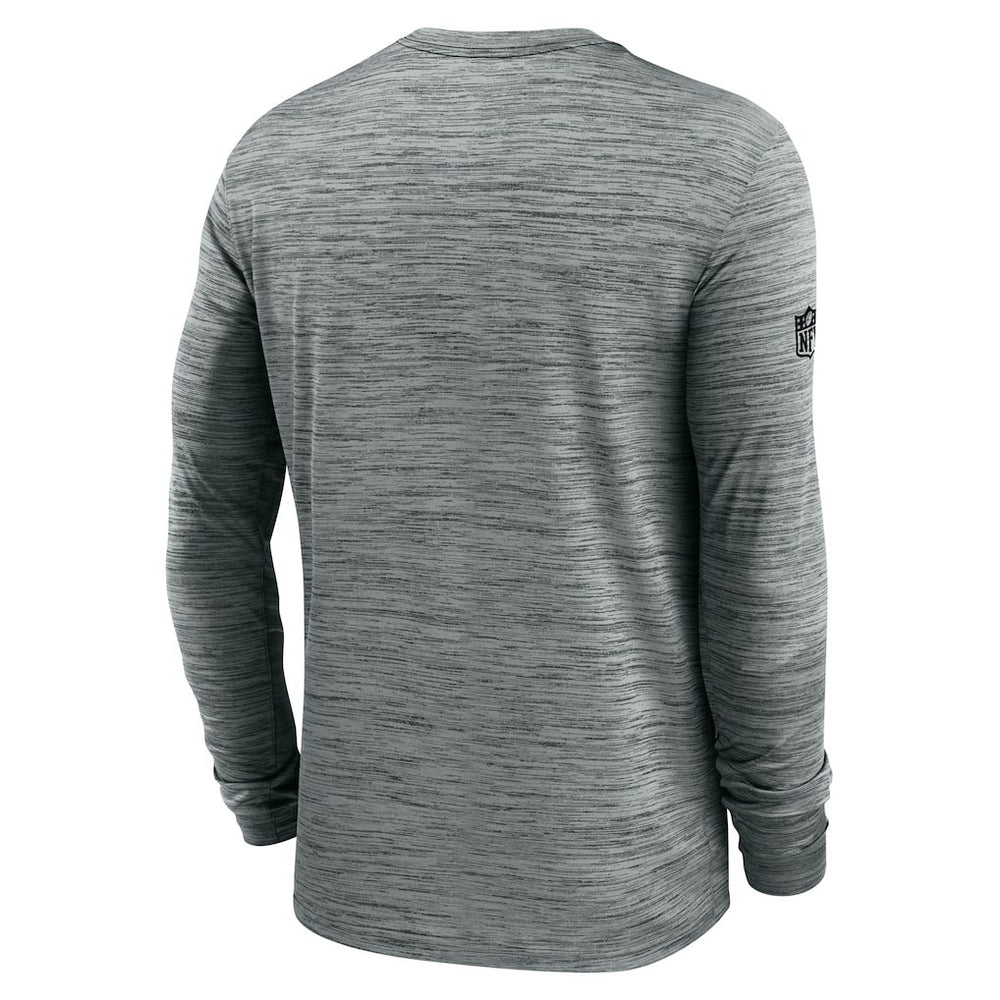 Cincinnati Bengals Sideline Velocity Performance Long Sleeve T-Shirt - Gray sale