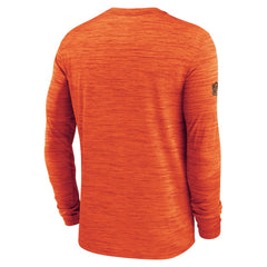 Cleveland Browns Sideline Velocity Performance Long Sleeve T-Shirt - Orange online
