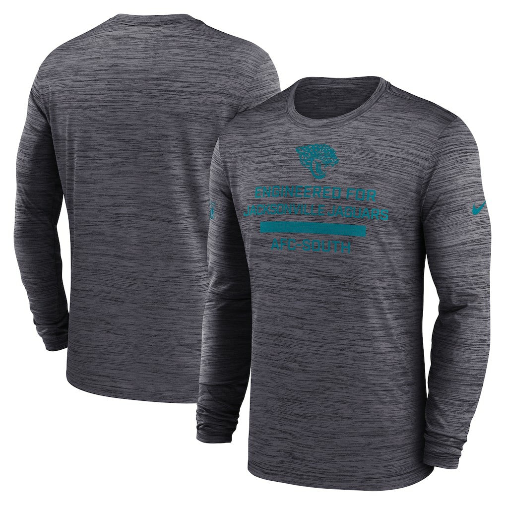 Jacksonville Jaguars Sideline Velocity Performance Long Sleeve T-Shirt - Black online