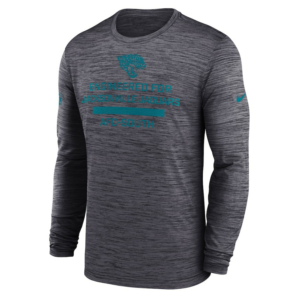 Jacksonville Jaguars Sideline Velocity Performance Long Sleeve T-Shirt - Black online