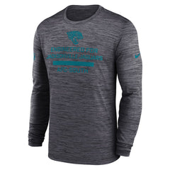 Jacksonville Jaguars Sideline Velocity Performance Long Sleeve T-Shirt - Black online