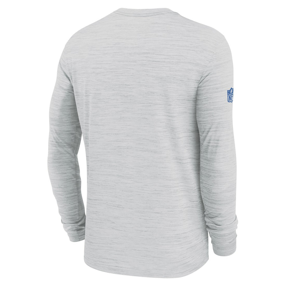 Detroit Lions Sideline Velocity Performance Long Sleeve T-Shirt - Ash sale