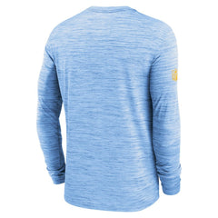 Los Angeles Chargers Sideline Velocity Performance Long Sleeve T-Shirt - Powder Blue on sale
