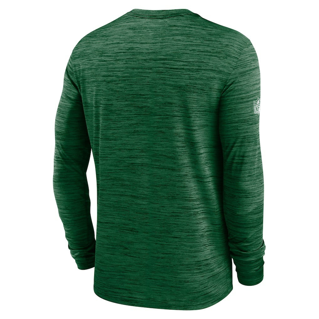 New York Jets Sideline Velocity Performance Long Sleeve T-Shirt - Green discount