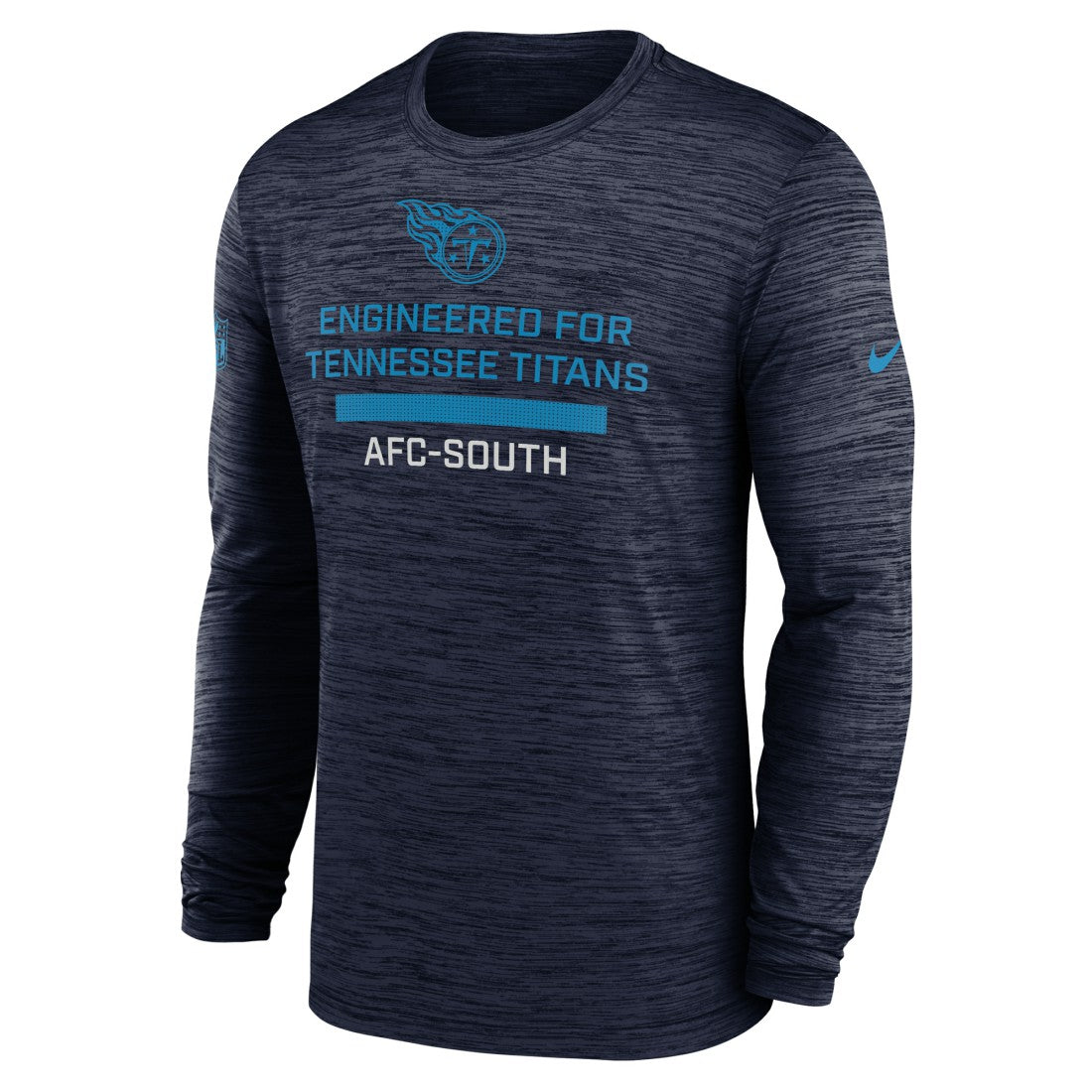 Tennessee Titans Sideline Velocity Performance Long Sleeve T-Shirt - Navy outlet