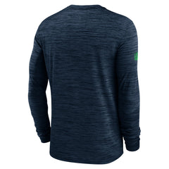 Seattle Seahawks Sideline Velocity Performance Long Sleeve T-Shirt - College Navy online
