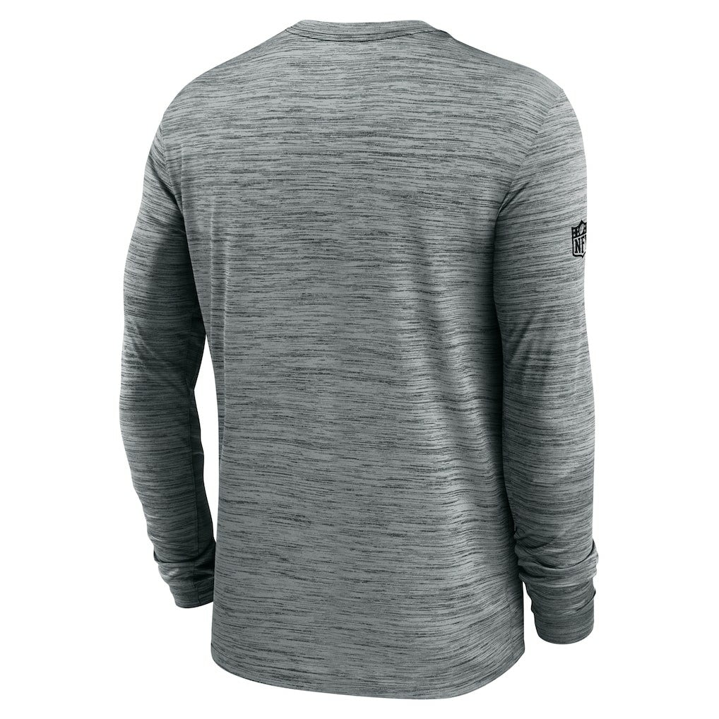 San Francisco 49ers Sideline Velocity Performance Long Sleeve T-Shirt - Gray on sale