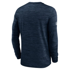 Dallas Cowboys Sideline Velocity Performance Long Sleeve T-Shirt - Navy on sale