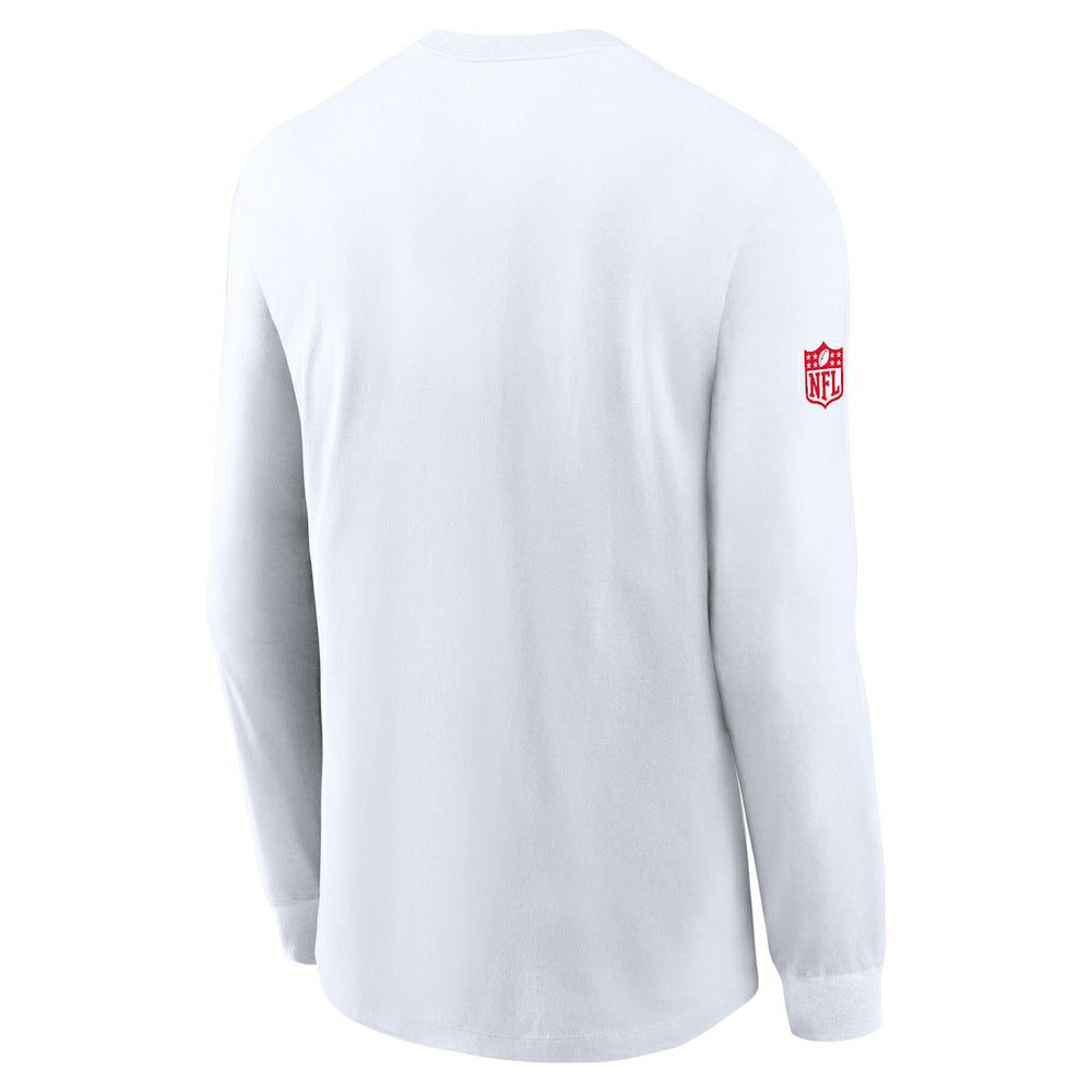 Houston Texans Sideline Dri-FIT Long Sleeve T-Shirt - White cheap