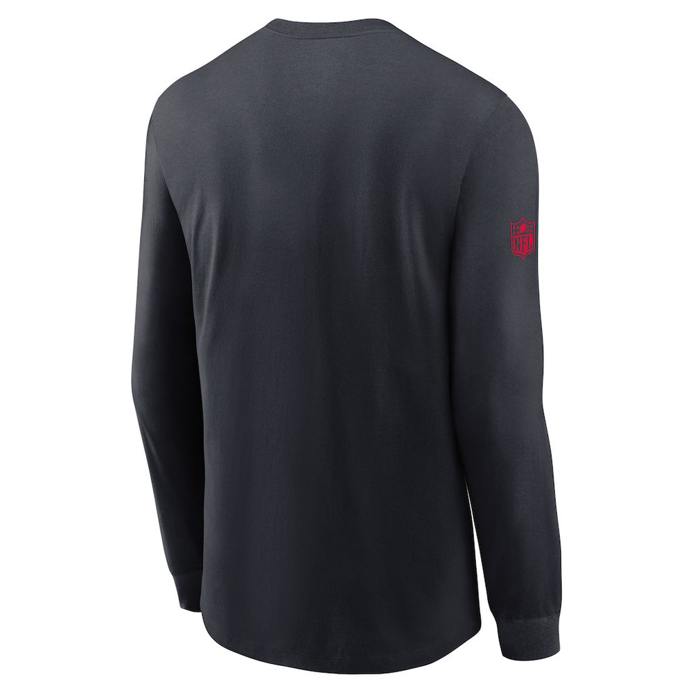 Houston Texans Sideline Dri-FIT Long Sleeve T-Shirt - Navy outlet