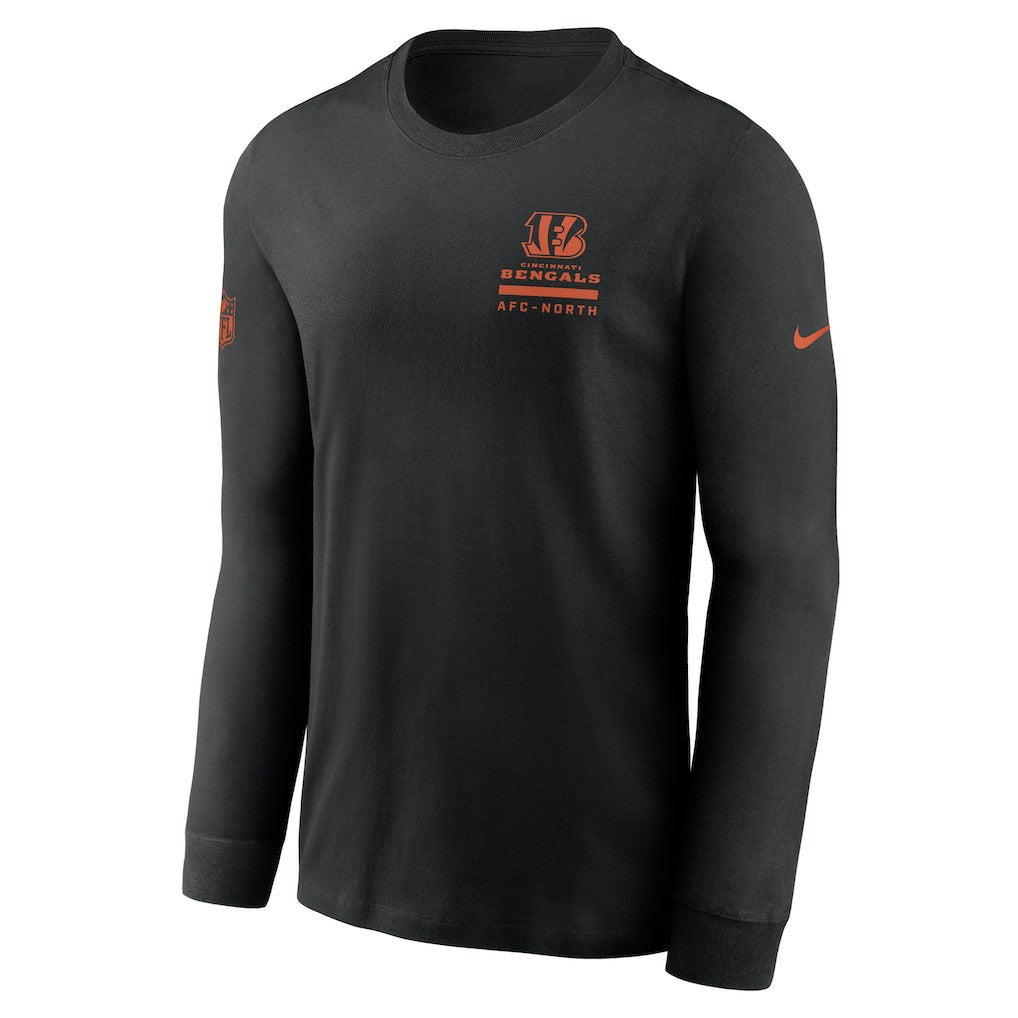 Cincinnati Bengals Sideline Dri-FIT Long Sleeve T-Shirt - Black online